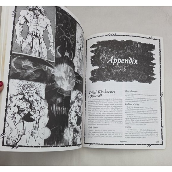 Werewolf Storytellers Handbook, Werewolf the Apocalypse - White Wolf WW3205 1994 - Picture 11 of 11